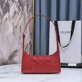 CELINE Сумка через плечо из гладкой кожи Сумка под мышку Triumph