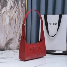 CELINE Сумка через плечо из гладкой кожи Сумка под мышку Triumph