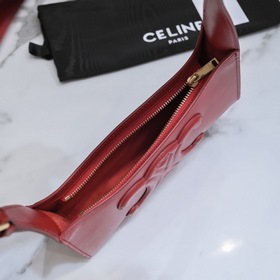 CELINE Сумка через плечо из гладкой кожи Сумка под мышку Triumph 