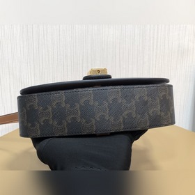 CELINE mini Tabou Clutch onStrap сумочка с замком и ремешком Моде