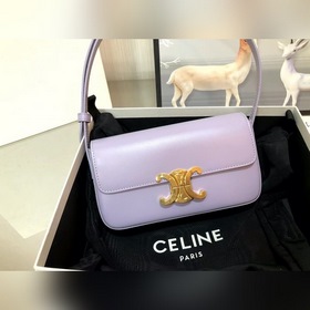 CELINE Сумка под мышку Triomphe Артикул： 194143 Верхняя часть сум