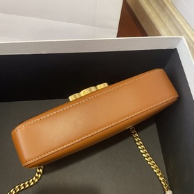 CELINE Весенняя и летняя коллекция Короткая сумка с цепочкой под 