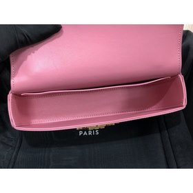 CELINE Маленькая сумка из блестящей кожи с цепочкой Маленькая су