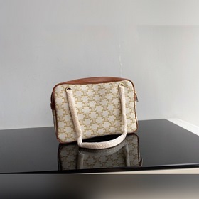 Celine TRIOMPHE CANVAS с логотипом PATAPANS, сумка с цепочкой, б/