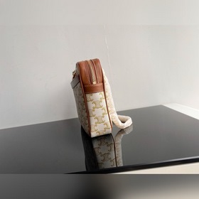 Celine TRIOMPHE CANVAS с логотипом PATAPANS, сумка с цепочкой, б/