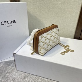 Сумка Celine TRIOMPHE из кожи овцы с цепочкой Артикул： 101382 Ис