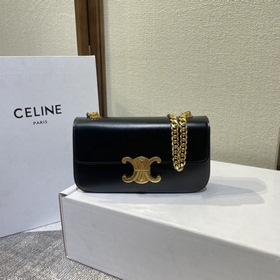 Celine CHAIN SHOULDER BAG Ранневесенняя коллекция Короткая сумка 