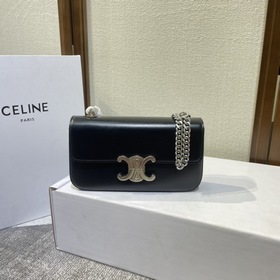 Celine CHAIN SHOULDER BAG Ранневесенняя коллекция Короткая сумка 