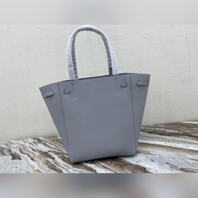 Celine Маленькая сумка из мягкой кожи с зернистой текстурой Артик
