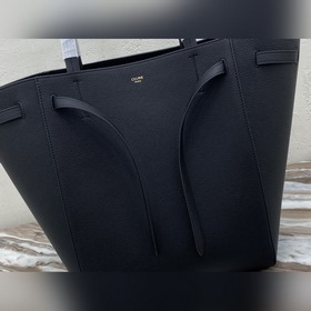 Celine Маленькая сумка из мягкой кожи с зернистой текстурой Артик