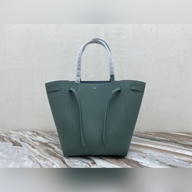 Celine Маленькая сумка из мягкой кожи с зернистой текстурой Артик
