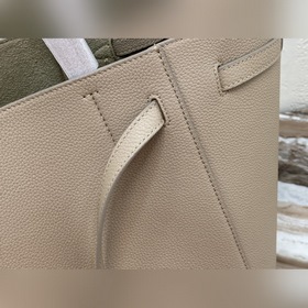 Celine Маленькая сумка из мягкой кожи с зернистой текстурой Артик