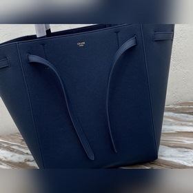 Celine Маленькая сумка из мягкой кожи с зернистой текстурой Артик