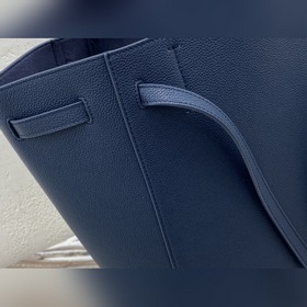 Celine Маленькая сумка из мягкой кожи с зернистой текстурой Артик