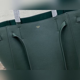 Celine Маленькая сумка из мягкой кожи с зернистой текстурой Артик