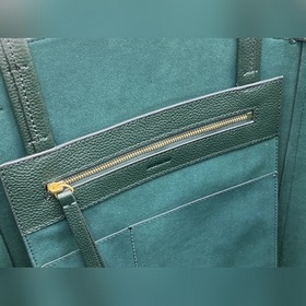 Celine Маленькая сумка из мягкой кожи с зернистой текстурой Артик