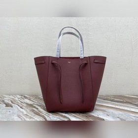 Celine Маленькая сумка из мягкой кожи с зернистой текстурой Артик