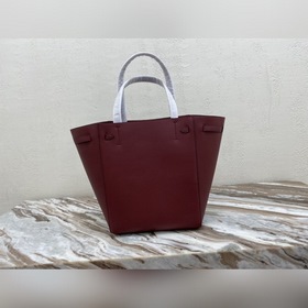 Celine Маленькая сумка из мягкой кожи с зернистой текстурой Артик