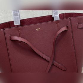 Celine Маленькая сумка из мягкой кожи с зернистой текстурой Артик