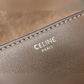 CELINE Мягкая сумка из гладкой кожи, артикул： 194043CR4.04LU Подк