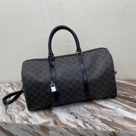 Средняя сумка Celine из кожи с логотипом Черный Артикул： 190662CE