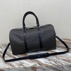 Средняя сумка Celine из кожи с логотипом Черный Артикул： 190662CE
