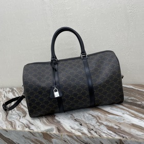 Средняя сумка Celine из кожи с логотипом Черный Артикул： 190662CE