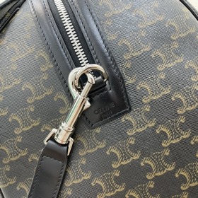 Средняя сумка Celine из кожи с логотипом Черный Артикул： 190662CE