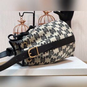 CELINE Сумка с вышивкой Triumphal Arch Сумка с вышивкой и шнурком