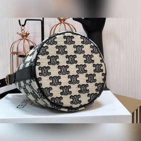 CELINE Сумка с вышивкой Triumphal Arch Сумка с вышивкой и шнурком