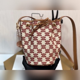 CELINE Сумка с вышивкой Triumphal Arch Сумка с вышивкой и шнурком