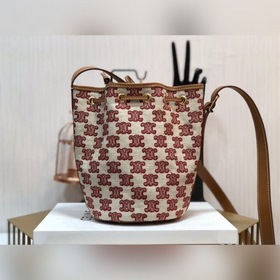 CELINE Сумка с вышивкой Triumphal Arch Сумка с вышивкой и шнурком