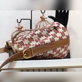 CELINE Сумка с вышивкой Triumphal Arch Сумка с вышивкой и шнурком