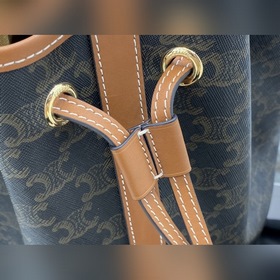 CELINE TRIOMPHE Сумка из парусины среднего размера с шнурком Арти