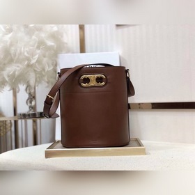 Celine BUCKET MAILLON TRIOMPHE Осенняя и зимняя сумка из гладкой
