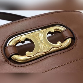 Celine BUCKET MAILLON TRIOMPHE Осенняя и зимняя сумка из гладкой