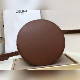 Celine BUCKET MAILLON TRIOMPHE Осенняя и зимняя сумка из гладкой 