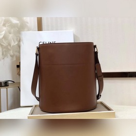 Celine BUCKET MAILLON TRIOMPHE Осенняя и зимняя сумка из гладкой 