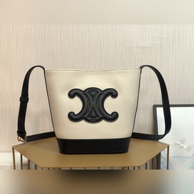 Celine CUIR TRIOMPHE Маленькая сумка из тканого кожаного материал