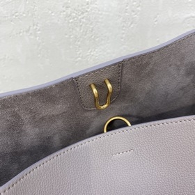 CELINE SEAU SANGLE Мешочек из зернистой телячьей кожи Модель： 18