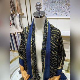 CELINE Селин CL длинный шарф с цепочкой 100% высококачественный