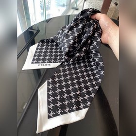 Селин, высококачественный шелковый шарф-палантин Настоящая красот