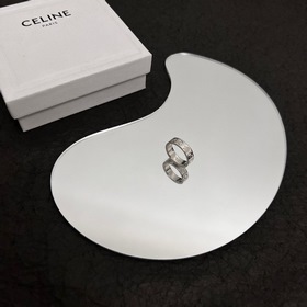 CELINE Селин Б/у кольцо с триумфальной аркой  С выгравированным