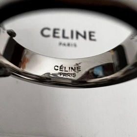 CELINE Селин Б/у кольцо с триумфальной аркой  С выгравированным