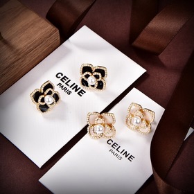 Новые серьги-гвоздики Celine Необычный дизайн, полный индивидуаль