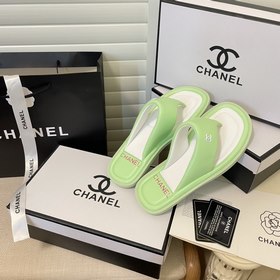 CHANEL Новая модель тапочек/шлепанцев Летний наряд в новых цветах