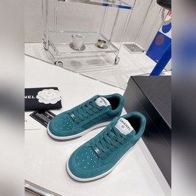 Chanel 22A новейшая модель замшевых кроссовок в стиле «панда» для