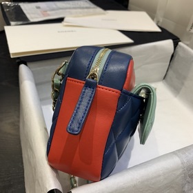 CHANEL Модель AP1192 Сумка из овечьей кожи с двумя цепочками Эта