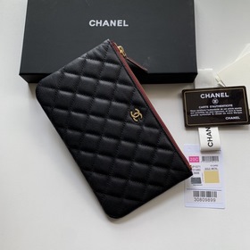 CHANEL Новая модель кошелька/сумочки с узором виде ромбов Размер：