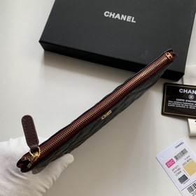 CHANEL Новая модель кошелька/сумочки с узором виде ромбов Размер：